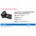 thumbnail image 2 of Lower Pan - Compatible with 2003 - 2005 Ford Excursion 6.0L V8 2004, 2 of 2