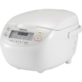 thumbnail image 1 of (Refurbished) Panasonic SR-CN108 5.5-Cup Electronic Rice Cooker/Warmer (White), 1 of 5