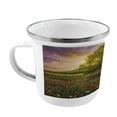 thumbnail image 2 of Nature Steel Camping Mug, Mother Earth Contrast with Life and Death Theme Dark Forest Fresh Dry Design Print, Printed Thermal Cup for Camping and Outdoor Activities, by Ambesonne, 2 of 2