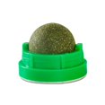 thumbnail image 3 of Bolas de hierba gatera divertidas Suministros para gatos Juguete de hierba gatera Resistencia a mordeduras para gatos domésticos (Verde) Likrtyny  Oficina Multiescena Multifunción, 3 of 7