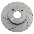 thumbnail image 6 of TRQ Performance Brake Rotor & Semi Metallic Pad Front Kit w/Chemicals BKA17792, 6 of 6