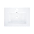 thumbnail image 3 of LAVABO DE CERAMICA INTEGRADO EN CUBIERTA CON REBOSADERO MARCA GRAVITA, 3 of 7