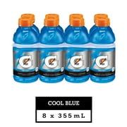 Gatorade Cool Blue Sports Drink, 355 mL Bottles, 8 Pack