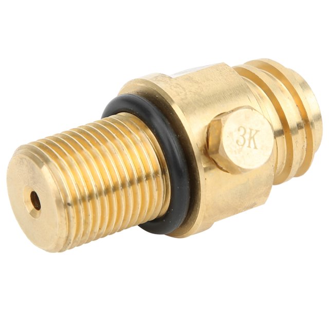 Adaptador de tanque de corriente de soda adaptador de conector de CO2 de latón hilo duradero para botella de soda casera de corriente de soda comercial ANGGREK Otros