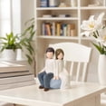 thumbnail image 5 of Hand-Painted Brother Sister Resin Figurine – Sentimental Sibling Statue for Home Decor & Meaningful Gift, 5 of 8