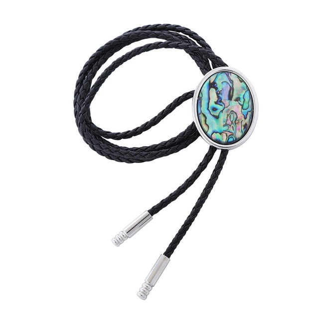Retro Style Cowboy Bolo Tie Western Cowboy Necktie Neck Ties Clothing Accessory Colorful
