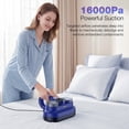 thumbnail image 6 of Maircle Mattress Vacuum Cleaner, Corded Bed Vacuum with 253.7nm UV-C Light, Ultrasonic & High Heating 16Kpa Powerful Double-Cup Handheld Vacuum for Bed, Sofa, Couch, 6 of 9