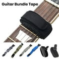 thumbnail image 2 of Manyache Guitar Strings Mute Dampener Ukulele Bass Acoustic Electric Guitar Fretboard Muting Strap Wrap Muter Silencer Noise Reducer Musical Instrument Accessories, 2 of 8