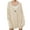 Beige, variant on Aayomet Long Cardigan Sweaters For Women Women's Cotton Shaker Stitch Deep V-Neck Sweater,Beige XL
