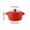 Red, variant on LEHOZIHEQ Mini Cocotte with Lid, Small Casserole Dishes Individual Serving Pot for Baking, Soufflé, Soup, Cobbler, Oven Safe
