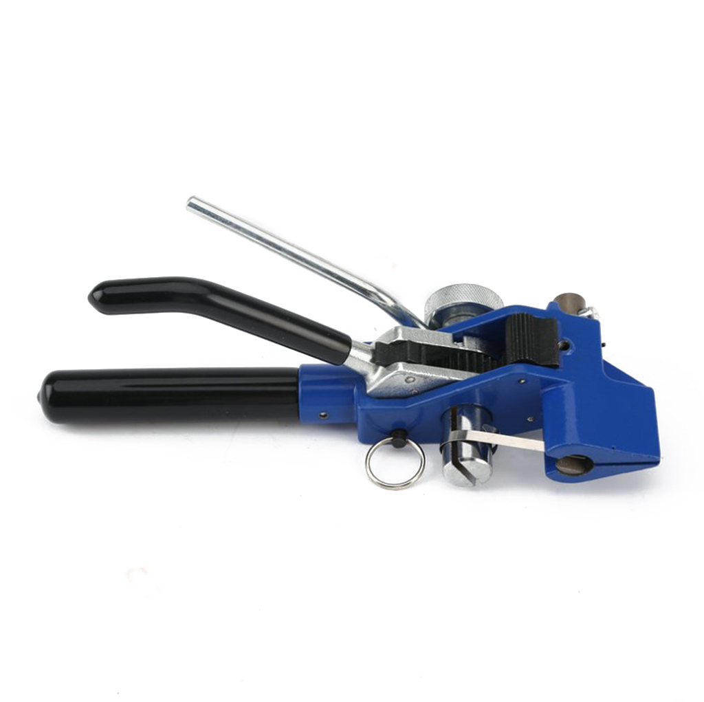 MOMOJIA Metal Zip Tie Tightener Tensioning Cable Tie Gun Stainless Steel Durable Packer Manual Bundle Tool Cutting Function