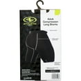 thumbnail image 4 of Athletic Works Adult Compression Long Short, Medium, White, Unisex, 1 Pack, 4 of 9