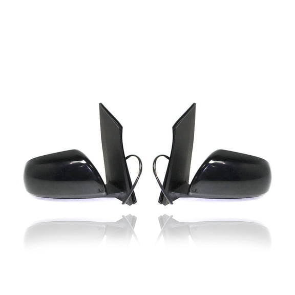 Door Mirror - Pacific Best Inc. Fit/For 8791008094C0; 8794008094C0 13-14 Toyota Sienna - Pair, Both Left Hand Driver   Right Hand Passenger Set, Power, Heated, Without Memory