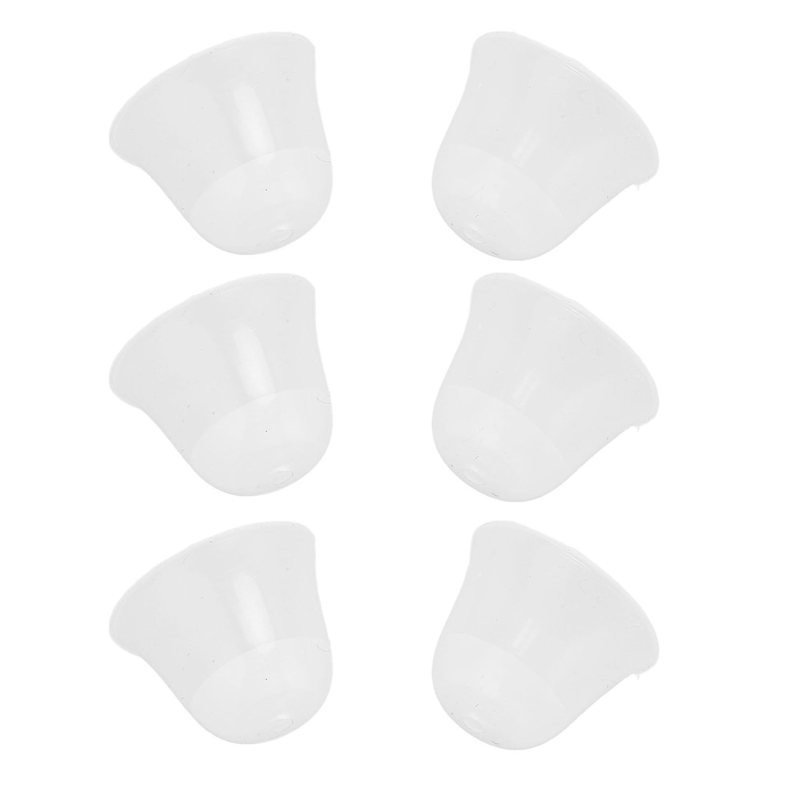 Hearing Aid Ear Tips, 6pcs Silicone Prevents Static Hearing Aid Earbud