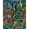 thumbnail image 2 of Bell, Bill 20x24 White Modern Wood Framed Museum Art Print Titled - Rainbow Rainforest, 2 of 4