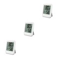 thumbnail image 4 of Termómetro digital Cateissary Medidor de temperatura y humedad Blanco 3Conjunto, 4 of 6