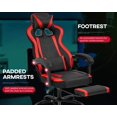 thumbnail image 4 of BestOffice Ergonomic Gaming Chair, Lumbar Support, Rolling Swivel for Men, Women(Red), 4 of 7