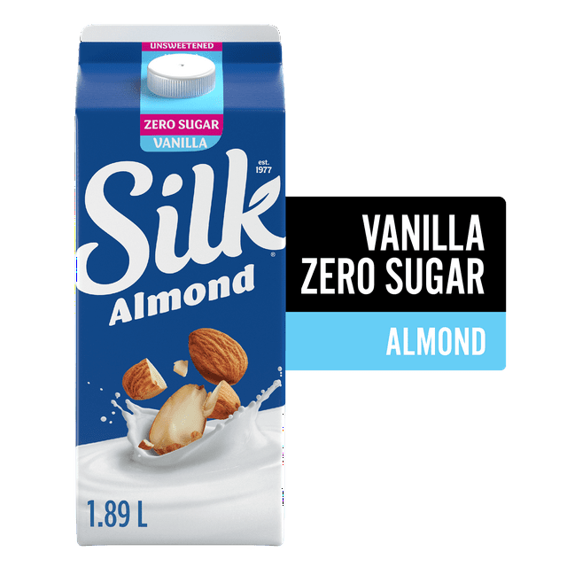 Silk Almond Milk Alternative, Unsweetened Vanilla, Dairy Free