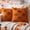 Rust, variant on Fall Pumpkin Orange Throw Pillow Covers 18x18, Set of 2 Halloween Thanksgiving Decorations Indoor Autumn Throw Pillows for Couch Sofa Holiday Decor