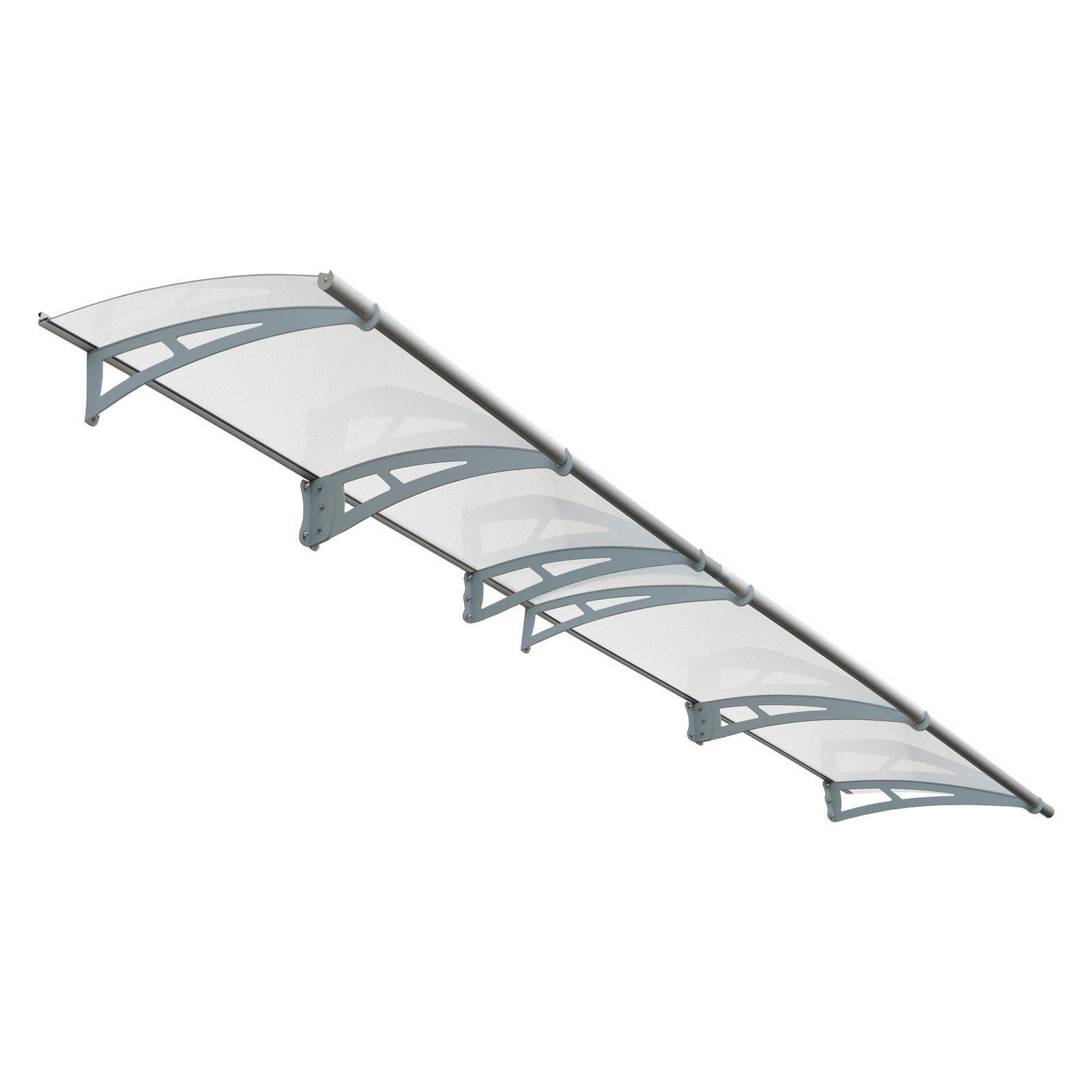 Palram Aquila 1500 Door Awning 59 X 36 Gray Walmart Com