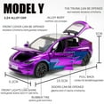 thumbnail image 3 of MINI AUTO 1 24 Simulation TESLA MODEL Y SUV Alloy Cars Toy Diecasts Vehicles Metal Model Car Decoration For Kids Gift Boy Toy, 3 of 7