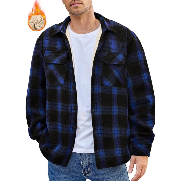 Gents Bliss Men's Heavyweight Flannel Fleece Jacket photo 1