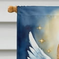 thumbnail image 3 of Finnish Spitz My Angel House Flag 28 in x 40 in, 3 of 5