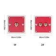 thumbnail image 5 of AOOOWER Acrylic Single or Double Toggles Switches Covers Panel Plate Aesthetic Enhances Space Suitable for Various Room Styles, 5 of 20