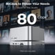 thumbnail image 2 of Dock RayCue 10 en 1 de 80 Gbps con doble SSD, HDMI 2.1 para Mac Studio, 2 of 9