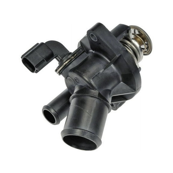 Engine Coolant Thermostat Housing Assembly - Compatible with 2001 - 2003 Mazda B2300 2.3L 4-Cylinder 2002