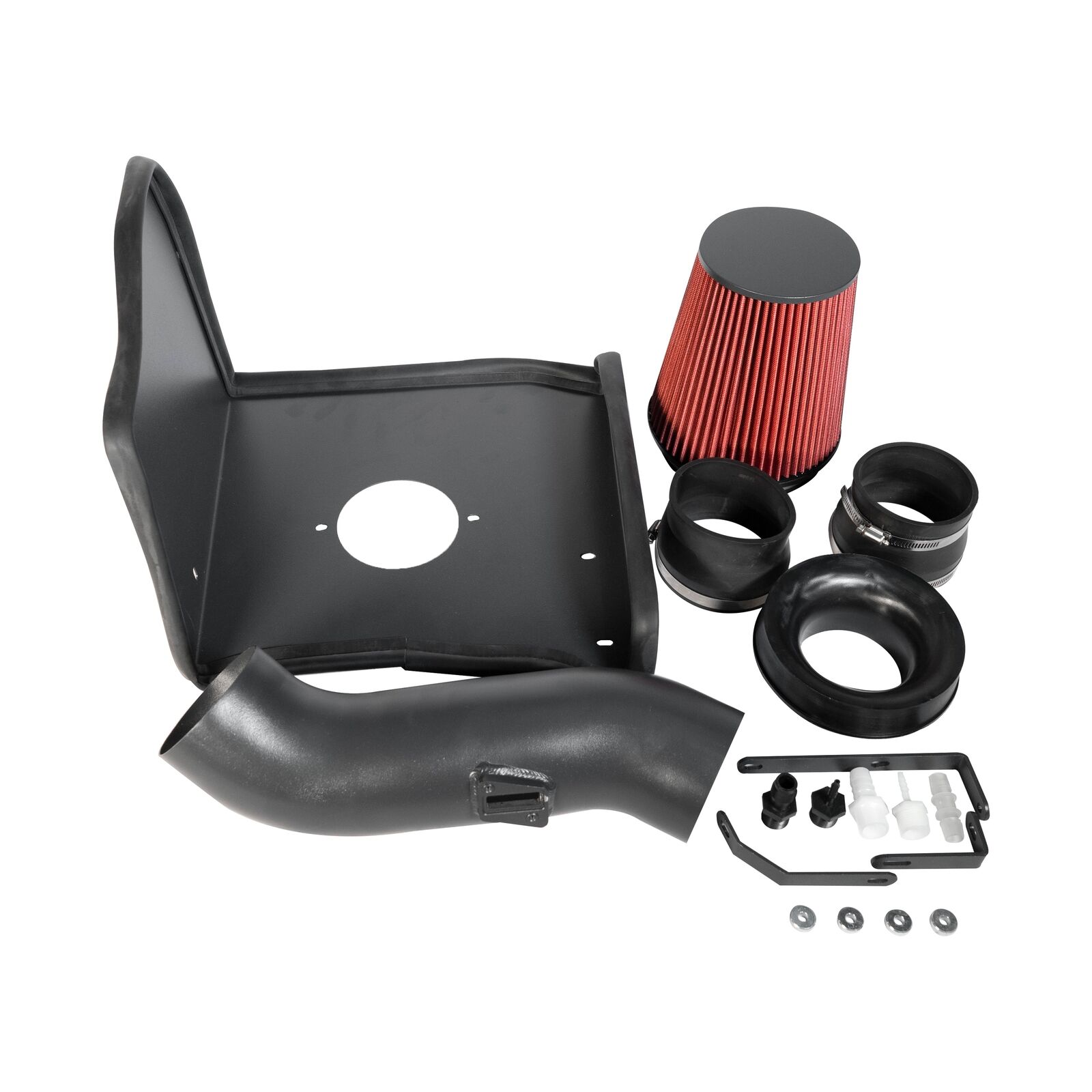 HZ Cold Air Intake + Heat Shield for 2012-2020 Tundra Sequoia V8 5.7L Red