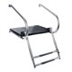 thumbnail image 3 of Escalera plegable de 2 escalones para barco, accesorio premium, antideslizante, de repuesto para escaleras de baño, escalones anchos, desmontable, de Negro, 3 of 8