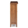 thumbnail image 2 of Simpli Home Acadian 36 inch Wide Solid Wood Transitional Entryway Storage Cabinet in Light Golden Brown, 2 of 3