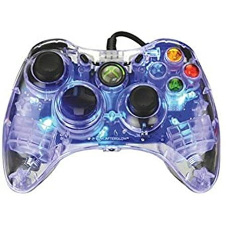 PDP Afterglow Wired Controller for Xbox 360 - Blue - microsoft_xbox_360