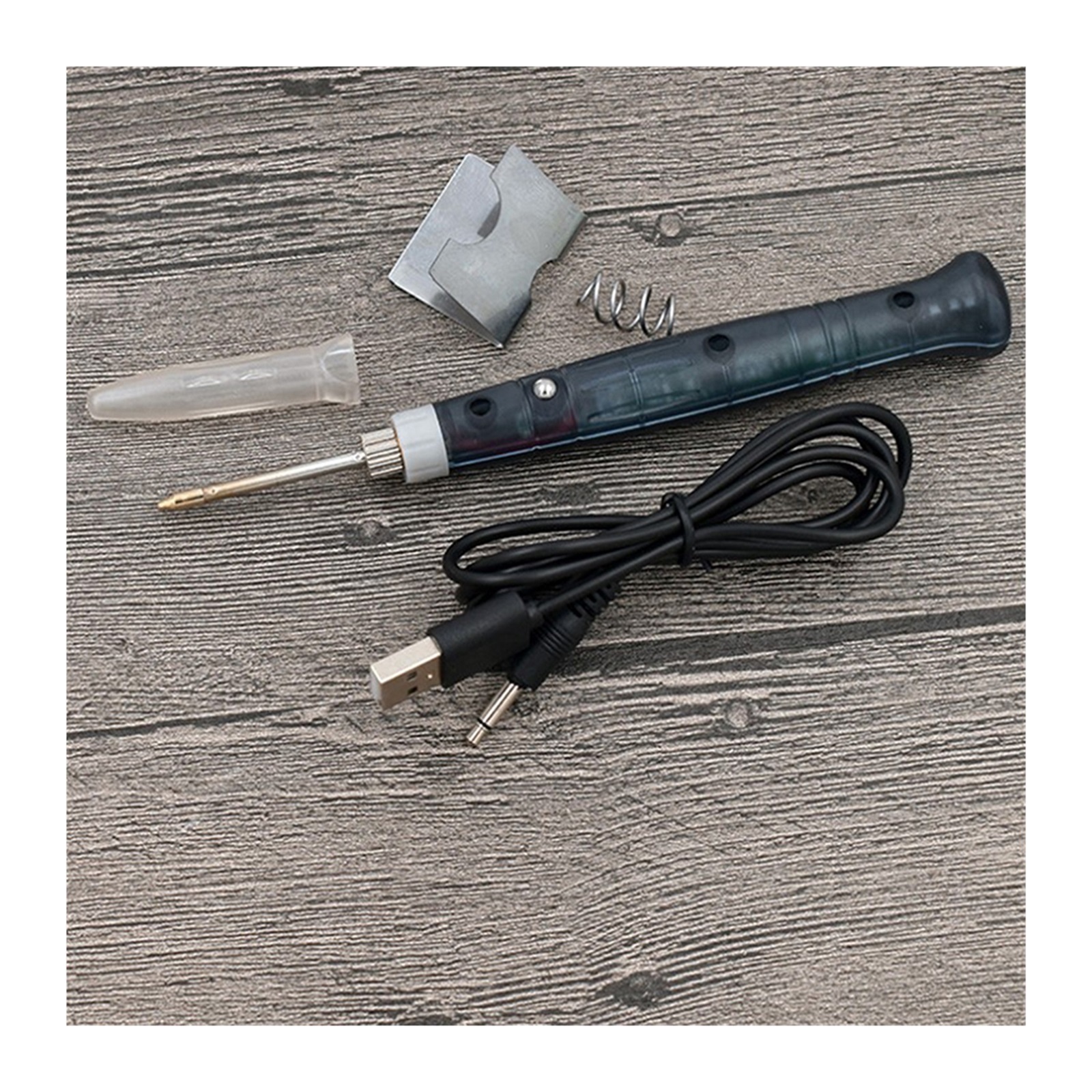 Portable USB Soldering Iron Professional Electric Heating Tools Rework Indicator