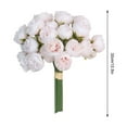 thumbnail image 3 of Zmeidao 27 Heads Artificial Roses Flowers Silk Rose with Stem Fake Rose Bouquets for Wedding Valentines Home Decoration, 3 of 7