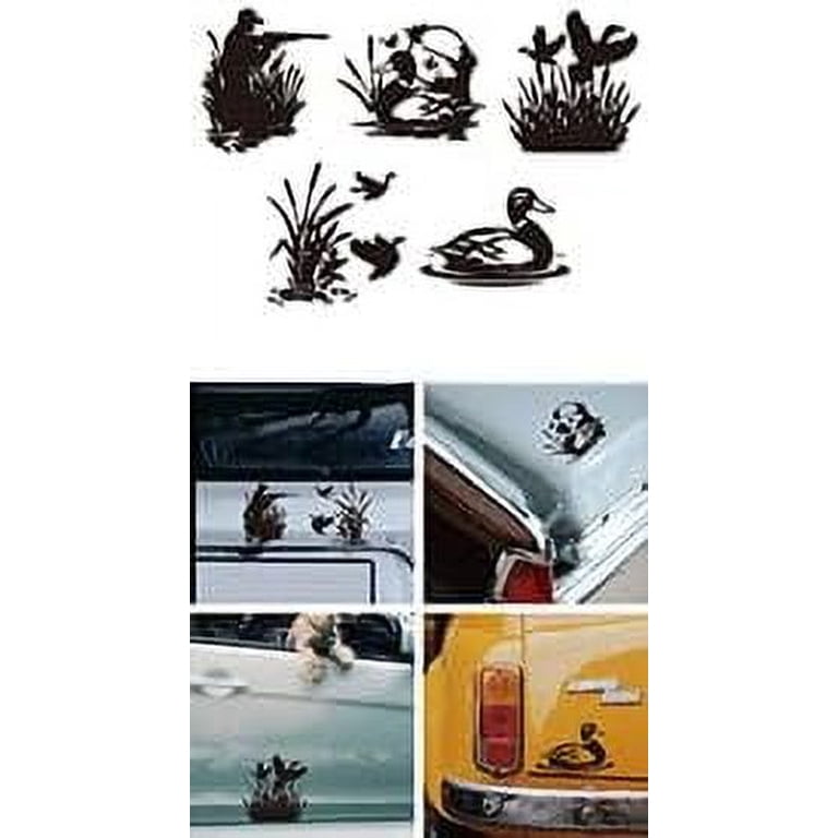 Hunting Dog Vinyl Decal – Car Window Sticker, Hunter Duck Season, Phone Wall