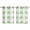 Sage Green, variant on Sage Green Plaid Kitchen Curtains Small Short 39 Inch Length, Spring Farmhouse Buffalo Checkered Grommet Top Bedroom Living Room Curtains, Light Filtering Cafe Curtain Drapes 2 Panels Set 55''x39''