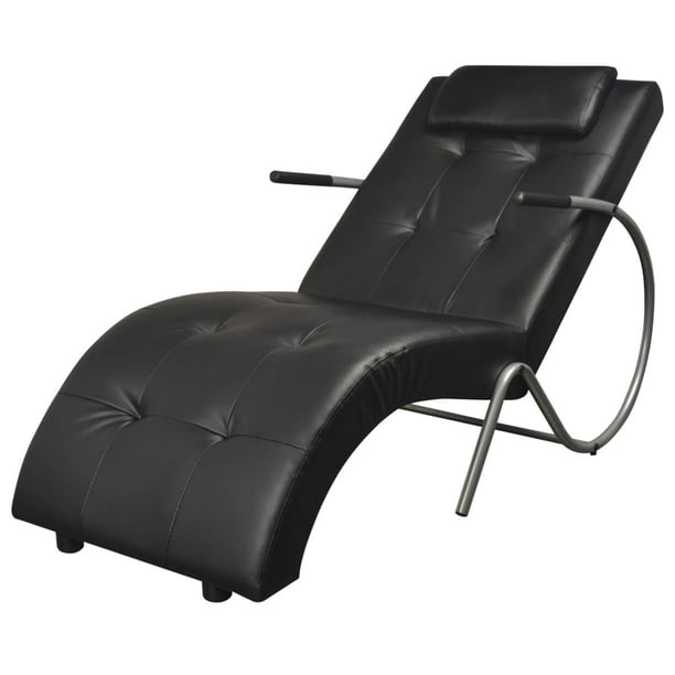 Otviap Chaise Longue With Pillow Black Faux Leather Com - Mobilis Premium Bonded Leather Yoga Stretch Chaise Lounge Otviap Chaise Longue With Pillow Black Faux Leather Com - Mobilis Premium Bonded Leather Yoga Stretch Chaise Lounge