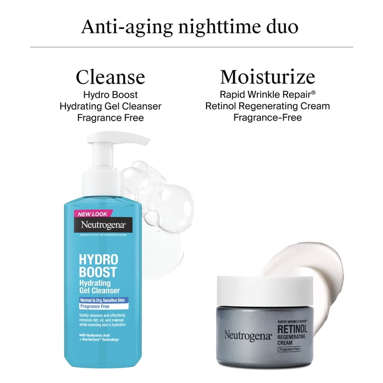 Neutrogena, Rapid Wrinkle Repair Retinol Cream, 1.7 oz, Fragrance