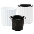 thumbnail image 2 of MasteelfCA 2Pcs Self Watering Pots Self Watering Flower Pots Plastic Violet Pots Decorative Planter for Plants, 2 of 9