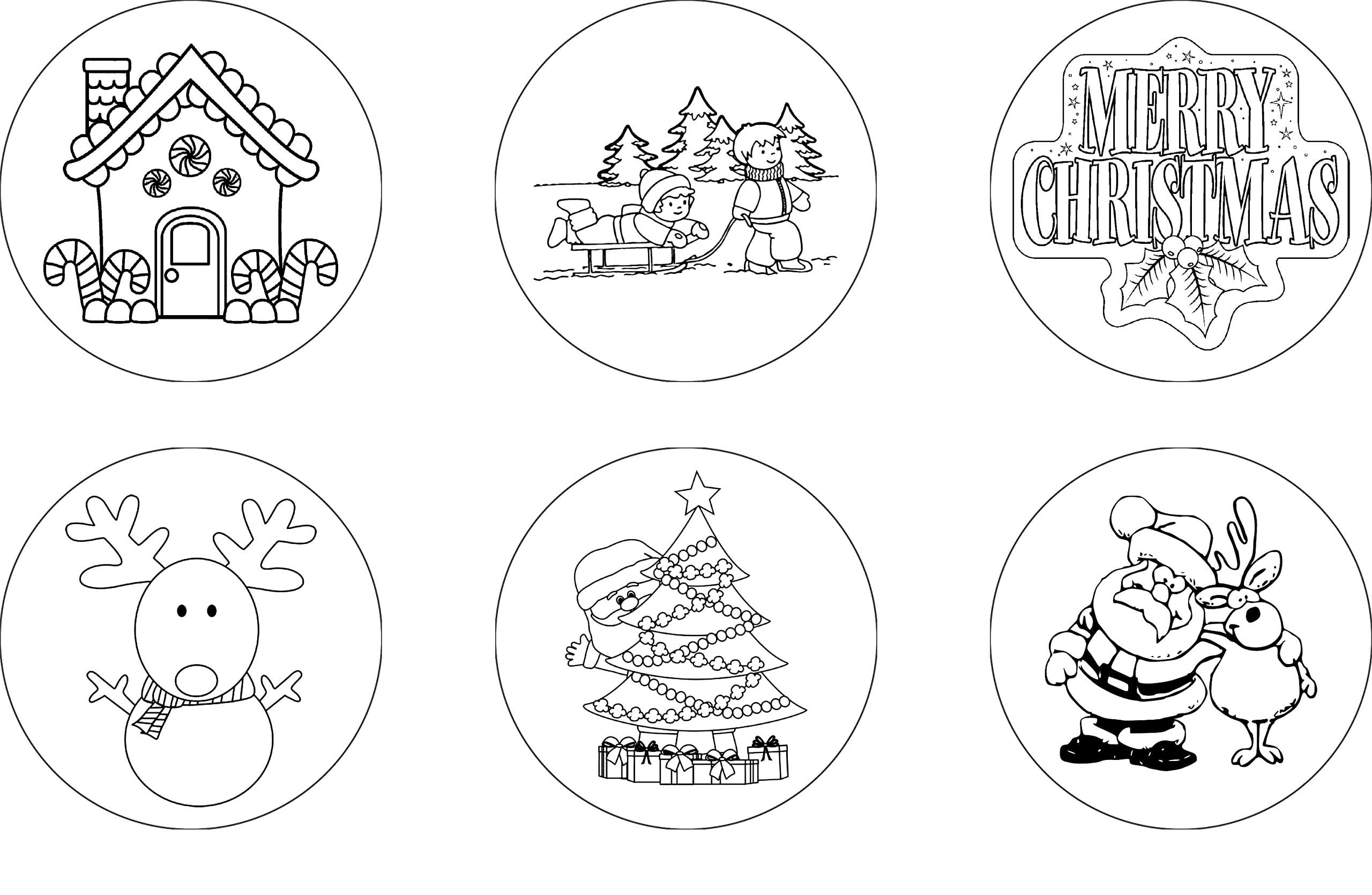 Christmas Ornaments Kit Christmas Craft for Kids - Color Your own Kids...