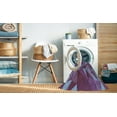 thumbnail image 2 of Ahgly Company Machine Washable Indoor Rectangle Transitional Light Purple Blue Area Rugs, 2' x 4', 2 of 7
