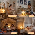 thumbnail image 5 of AuroraNiteBeam Mushroom Silicone Night Light for Baby Nursery 3 Adjustable Brightness Levels,30-Min Timer,Rechargeable & Waterproof LED Lamp for Kids Room/Camping/Home Decor, 5 of 9