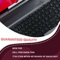 thumbnail image 4 of Laptop Keyboard Portátiles España Retroiluminado Numérico Teclados Eléctricos Reemplazo compatible incorporado para Dell Precision E7530 7730 Kearding EL006030-00B, 4 of 6