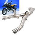 thumbnail image 1 of Tubo de Escape de Motocicleta ANGGREK Tubo de Enlace Medio A Prueba de Óxido para R850R R1150R R1150GS R1150GS ADV, 1 of 7