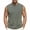 Army Green, variant on Antinious Men Solid Washed Round Neck Short Sleeve Vintage Trendy Casual Tank Top