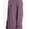 thumbnail image 4 of Billabong Men's Arch Florida Long Sleeve Tee T-Shirt (Small, Plum), 4 of 5