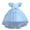 Sky Blue, variant on VEKDONE Girls Formal Dresses Toddler Kids Lace Tiered Tulle Princess Pageant Dress Baby Girls Short Puff Sleeve Polka Dot Party Tutu Dress Holiday Gift for Girl Size 11-12 Years