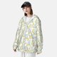 thumbnail image 3 of Balery Moon And Rabbit Sudadera ligera de manga larga con capucha y protección solar UPF 50+ para hombre y mujer, ideal para pesca y running-Large, 3 of 7